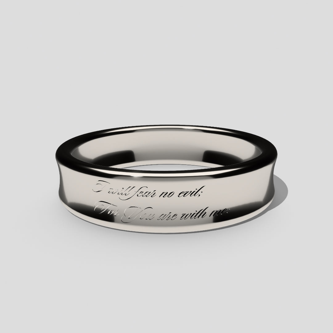 GRACE（グレイス）リング シングルバンド｜プラチナPT950｜DAVIDE