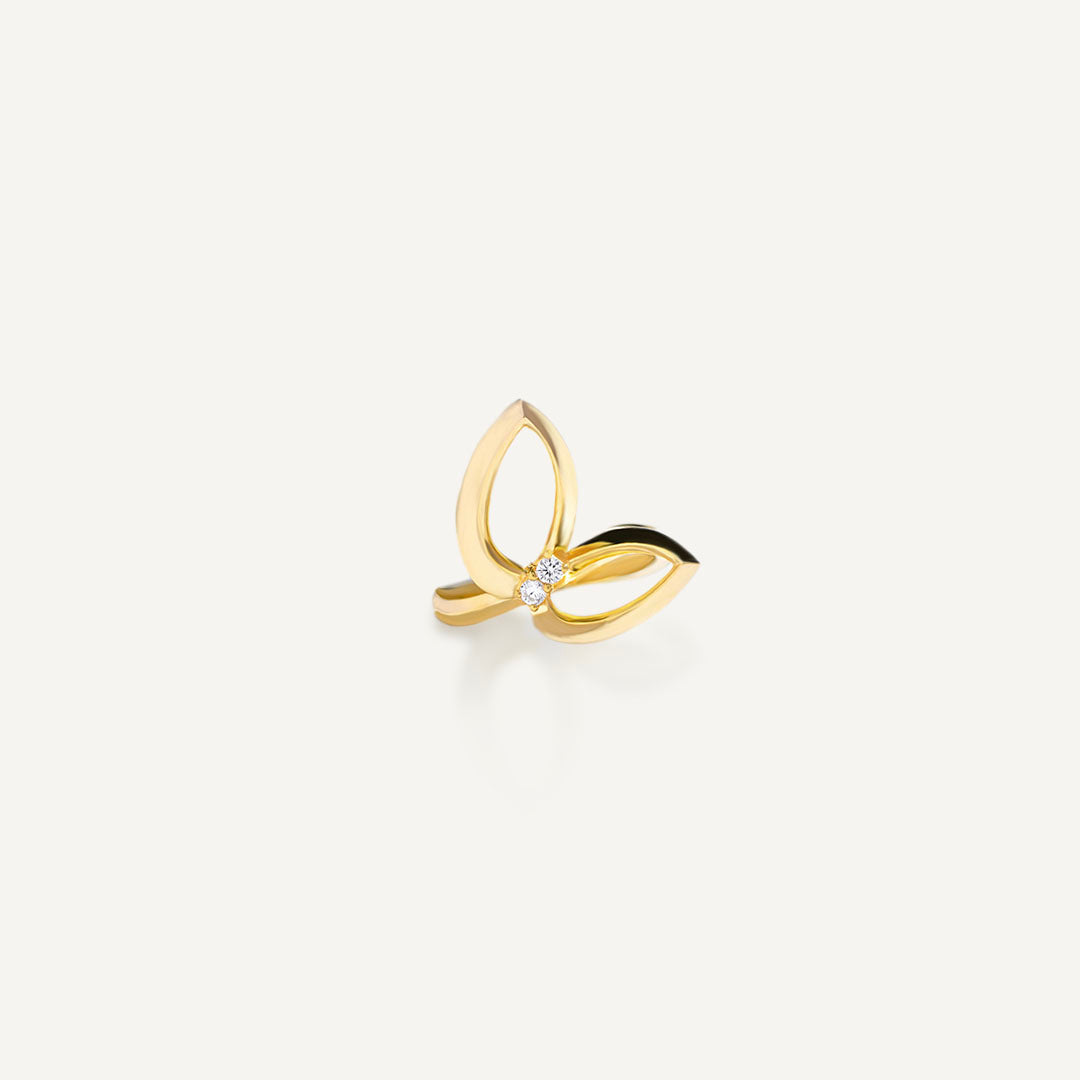 Morpho Ring | 18K Yellow Gold | Diamond