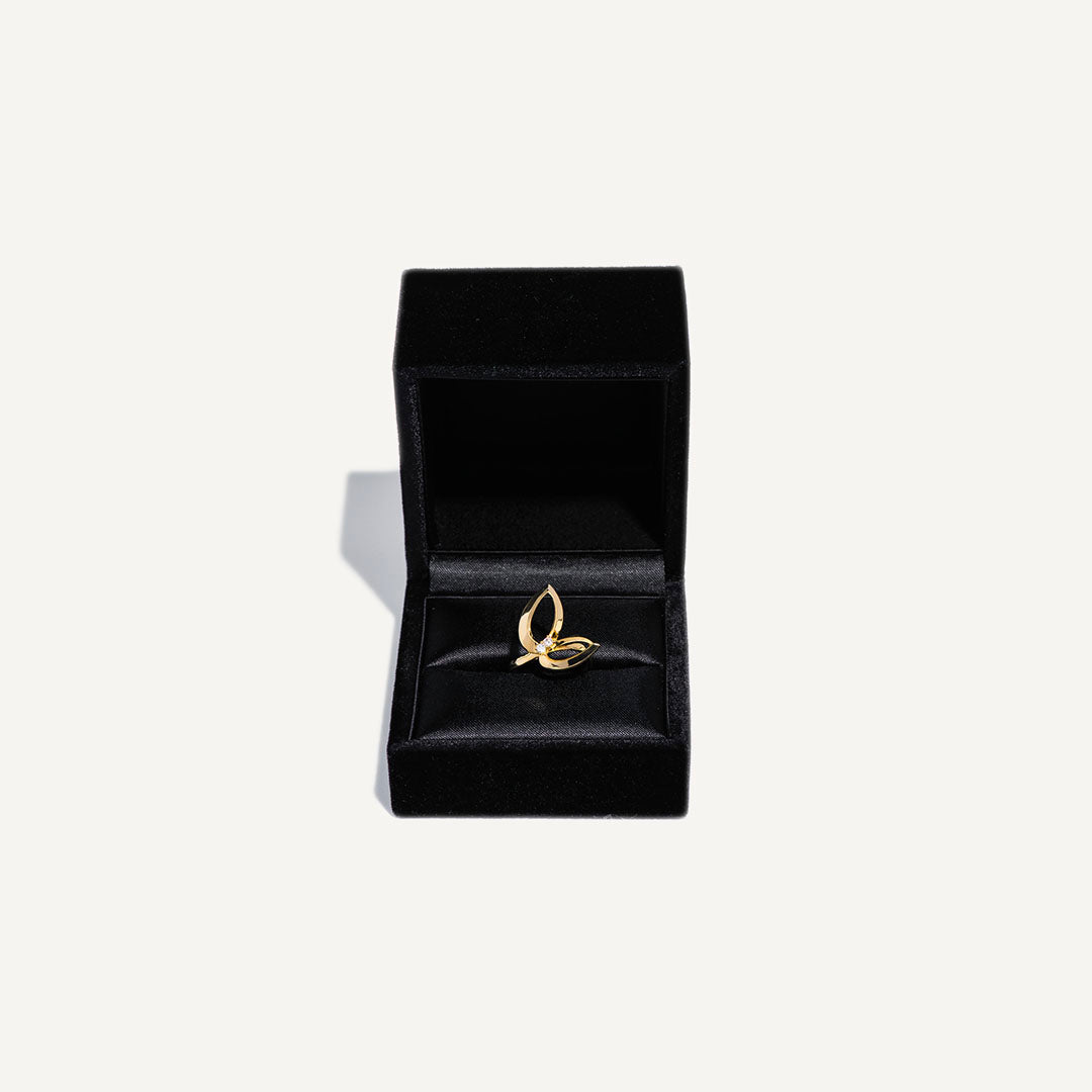 Morpho Ring | 18K Yellow Gold | Diamond