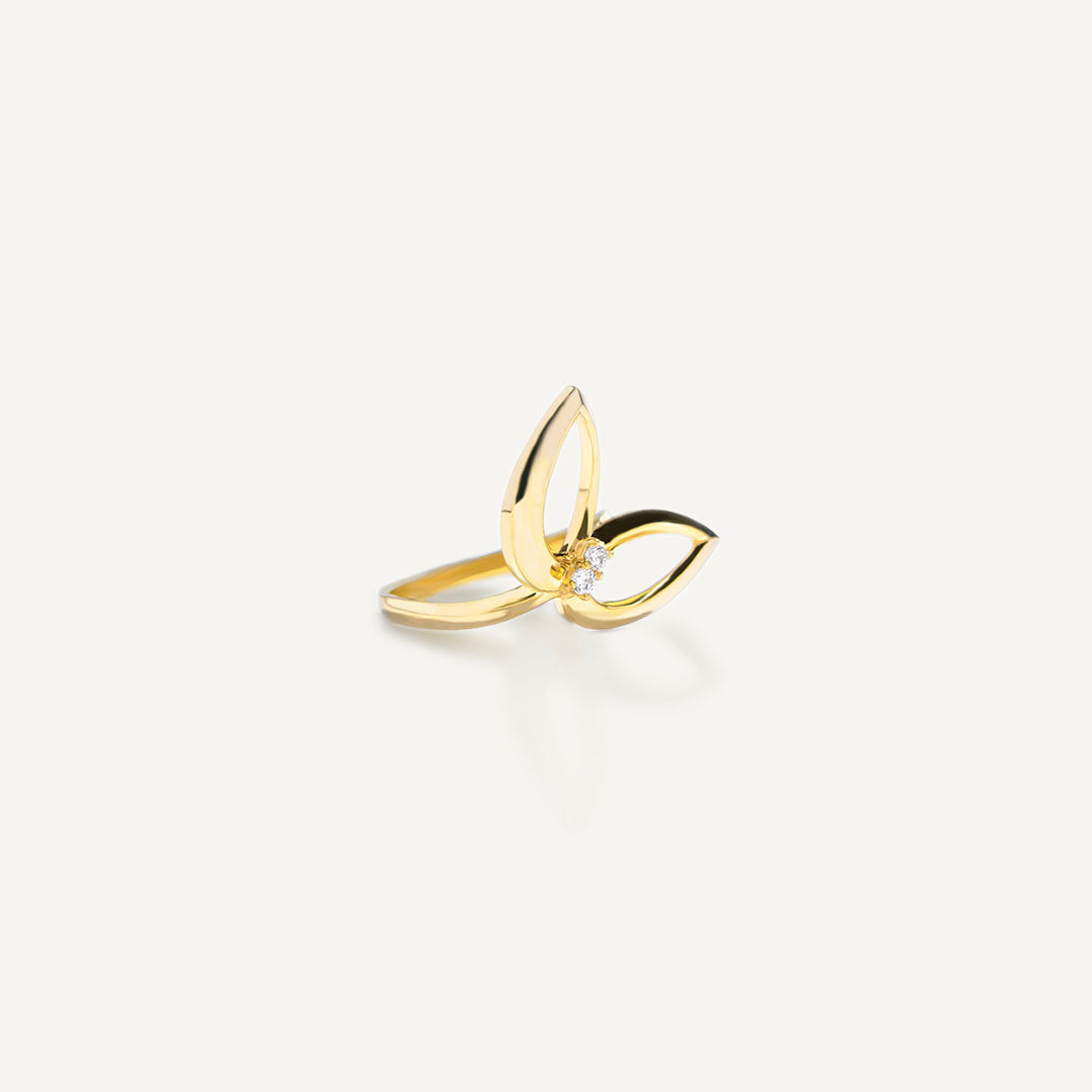 Morpho Ring | 18K Yellow Gold | Diamond