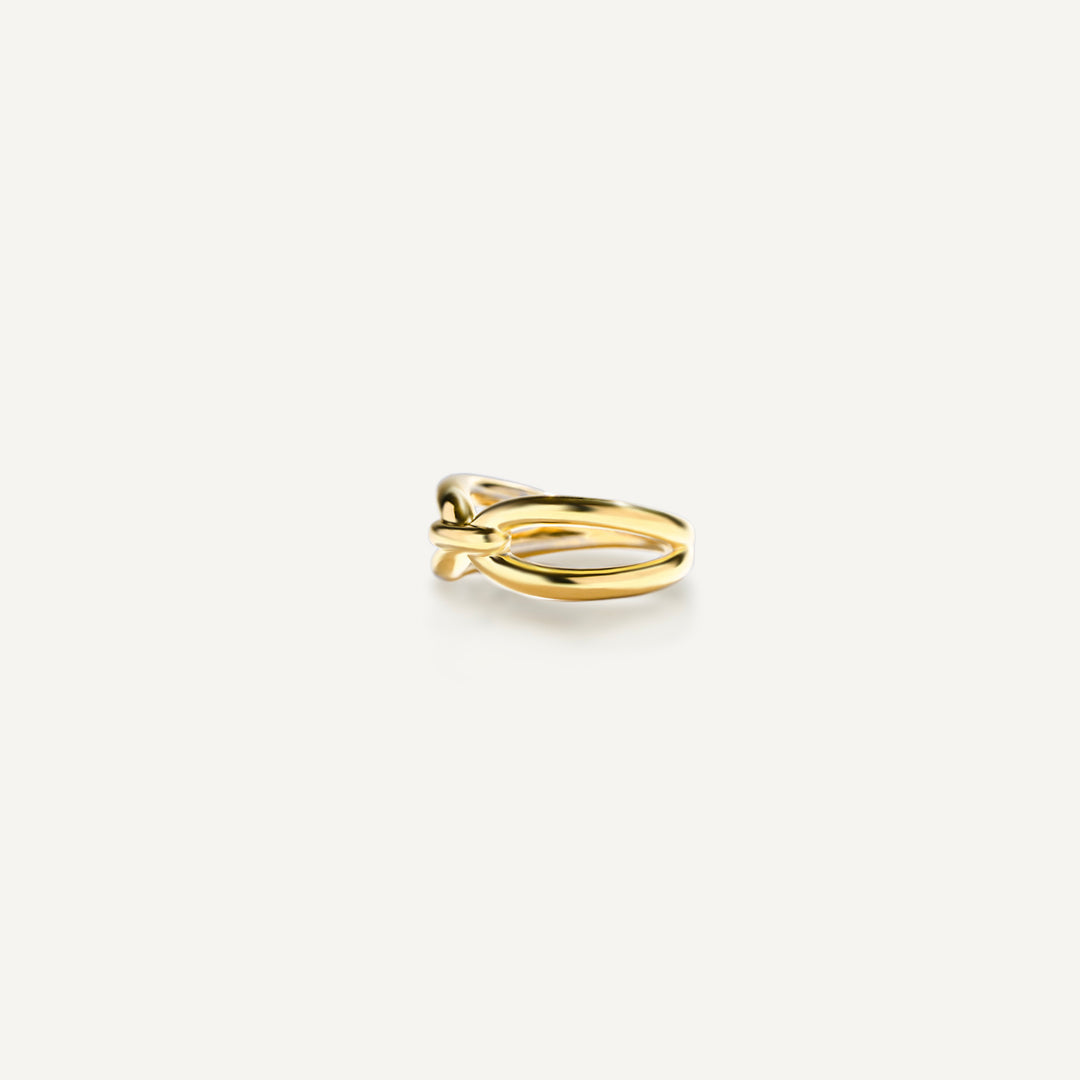 Chain ring | 18K yellow gold