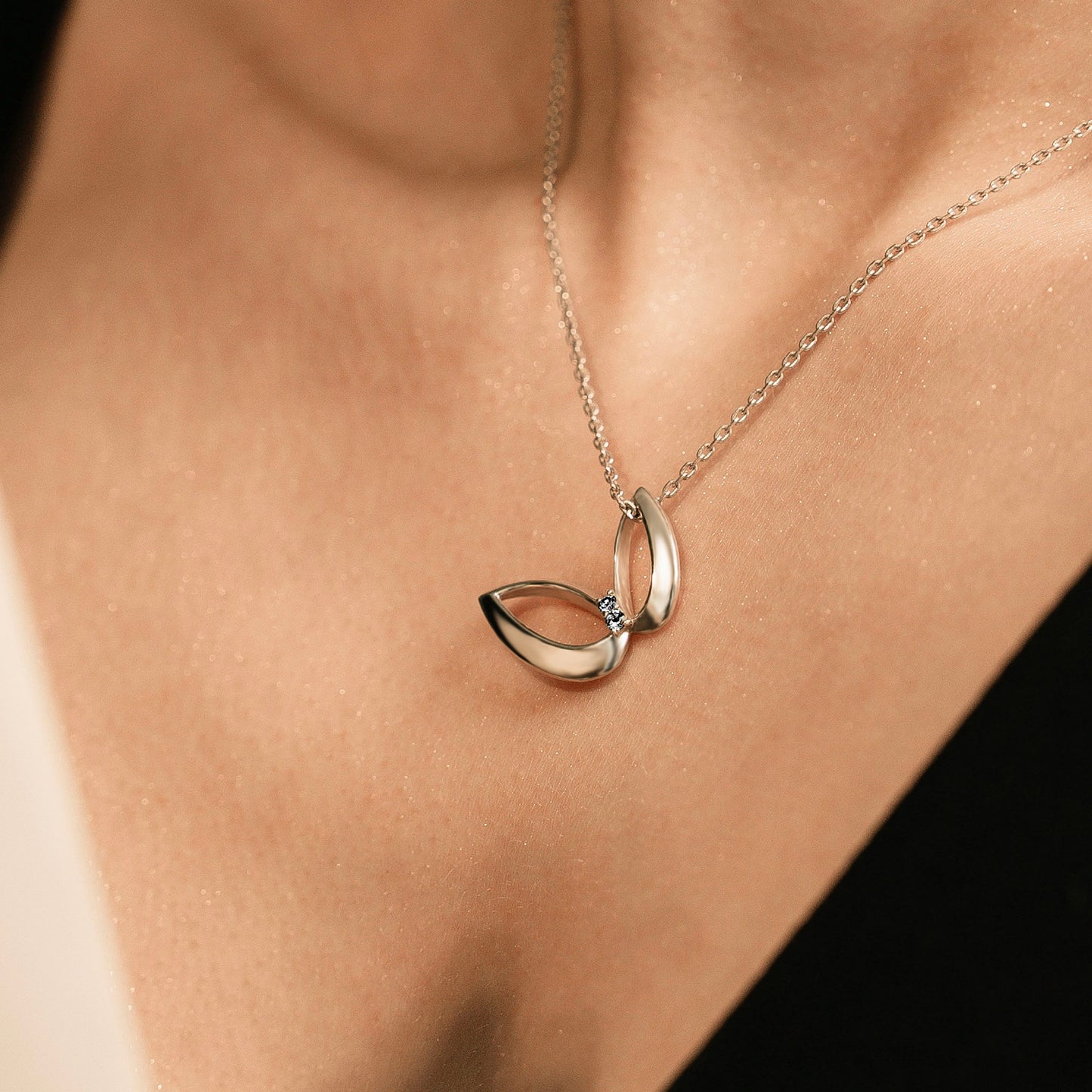 Morpho Necklace | Platinum PT950 | Diamond