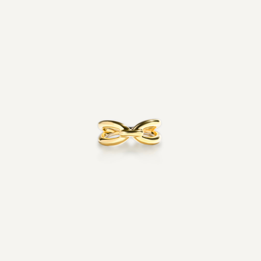 Chain ring | 18K yellow gold