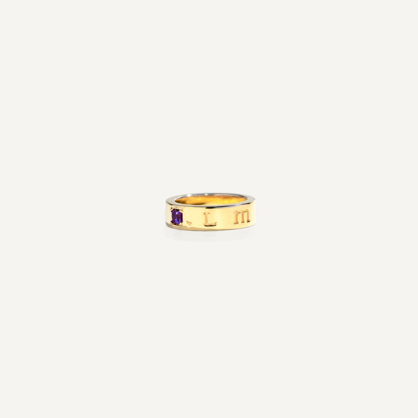 Psalm Ring | 18K Yellow Gold | Amethyst