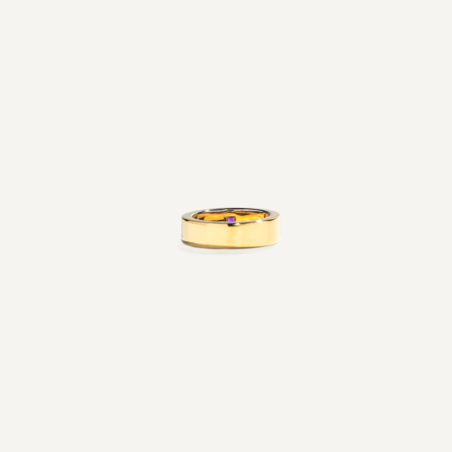 Psalm Ring | 18K Yellow Gold | Amethyst