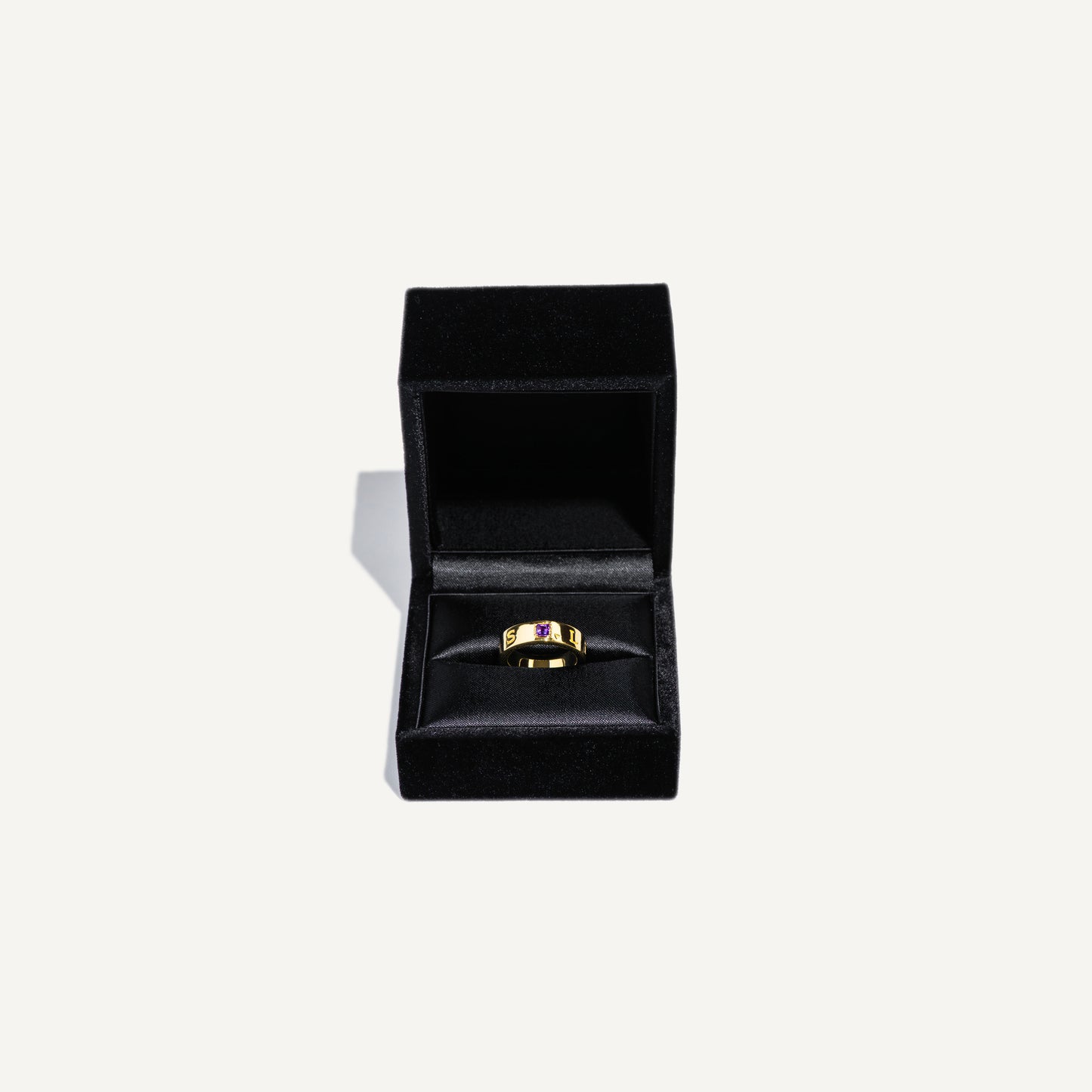 Psalm Ring | 18K Yellow Gold | Amethyst