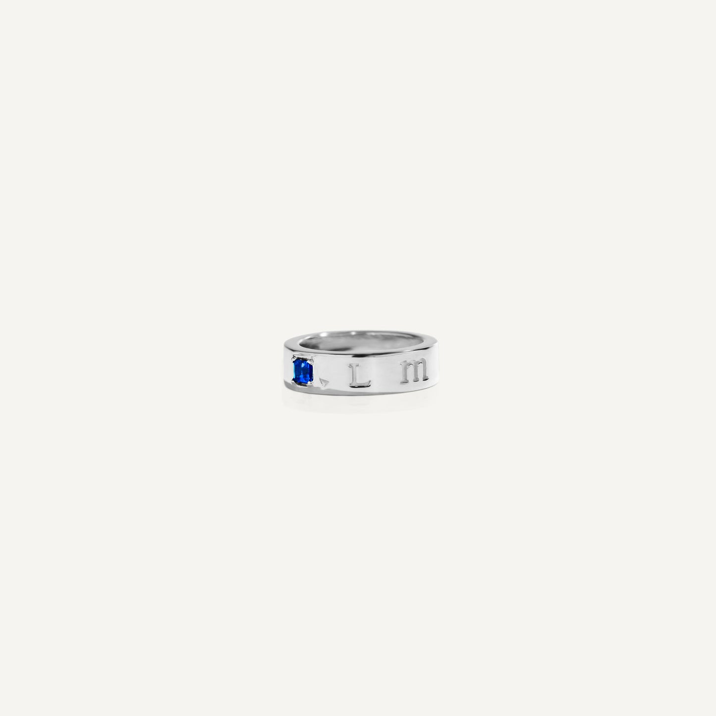 Psalm Ring | Platinum PT950 | Blue Sapphire