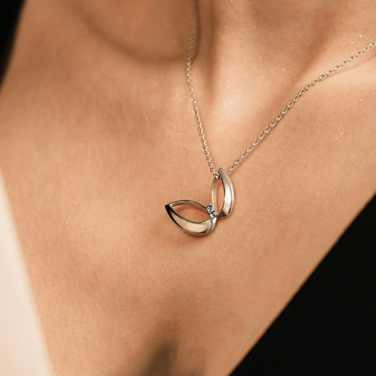 Morpho Necklace | Platinum PT950 | Diamond